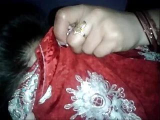 newly married sweet fat indian woman