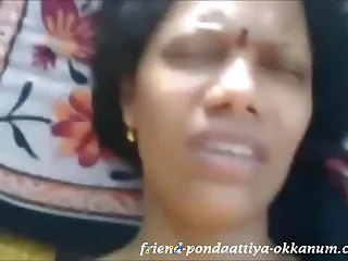 Sowcarpet Tamil 32 yrs old married hot and sexy uneducated housewife aunty fucked by her husband’s friend dick with condom, when she alone at home, late at bedroom super hit viral porn video-02 @ 2016, April 14th # P