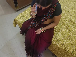 Hot Indian Desi townsperson housewife was xxx sex with dever in clear Hindi address